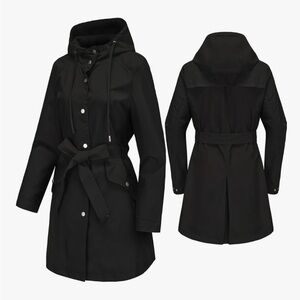 Brand New!! Lightweight Anorak Utility Jacket Button Down with Belt